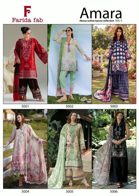 Farida amara vol 5 kurti wholesaler in karnataka